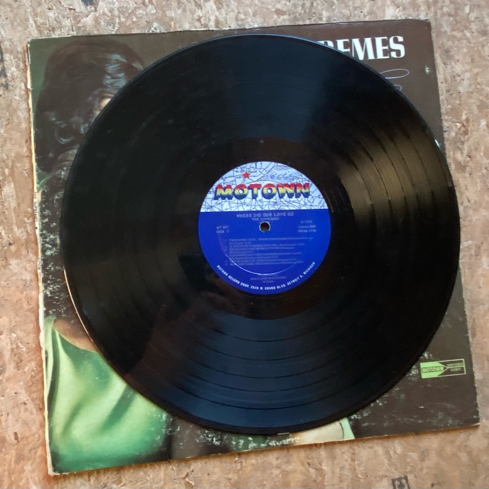 The Supremes Where Did Our Love Go Motown 621 1964 Vinyl 12'' Vintage - Picture 3 of 5
